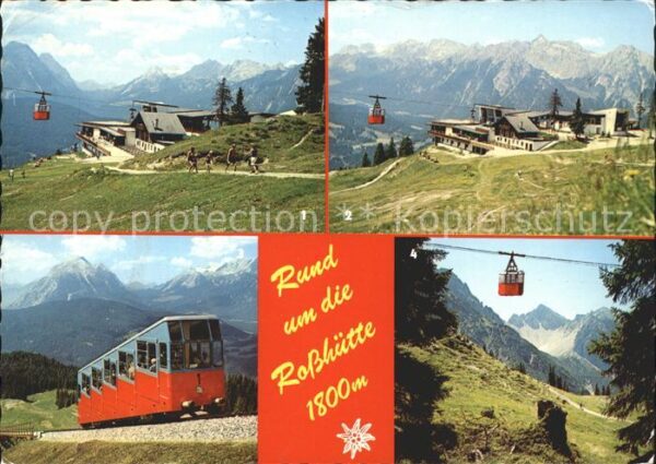 Rosshuette Hohe Munde Wettersteingebirge Standseil