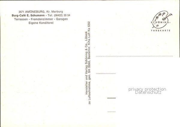 Amoeneburg Burg Cafe Schumann – Bild 2