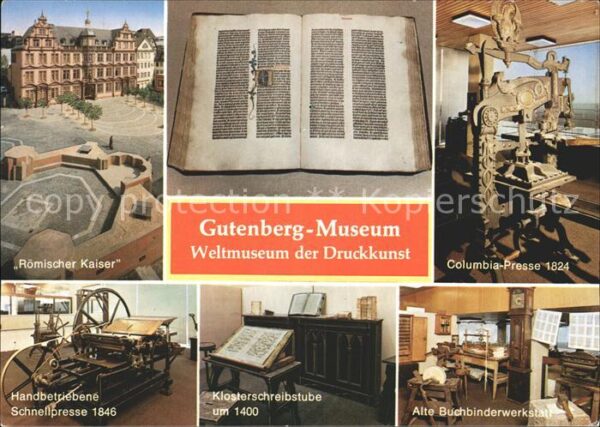 Mainz Rhein Gutenberg Museum Römischer Kaiser Colum
