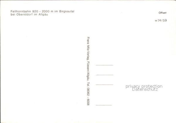 Oberstdorf Fellhornbahn Birgsautal – Bild 2