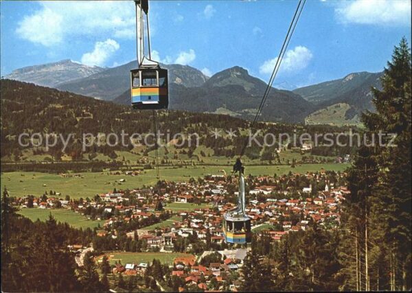 Oberstdorf Nebelhorn Grosskabinen Seilbahn Hoh Ife