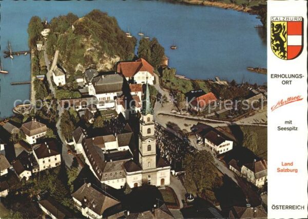 Mattsee Salzburg Seespitz Ortskem Schlossberg