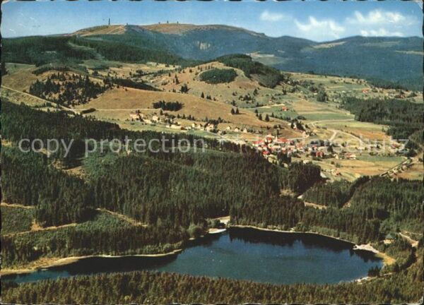 Windgfaellweiher Blick Altglashütten Bärental Feldbergma