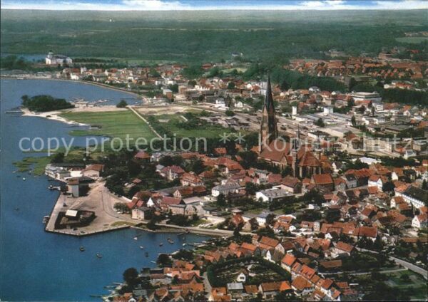Schleswig Holstein Schlei Fliegeraufnahme
