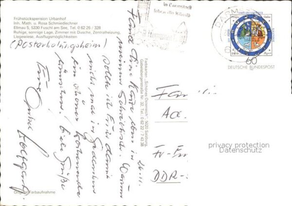 Fuschl See Salzkammergut Früstückspension Urbanhof – Bild 2