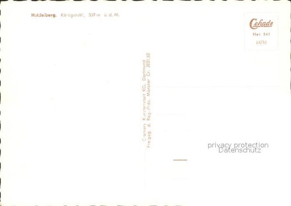 Heidelberg Neckar Königstuhl – Bild 2