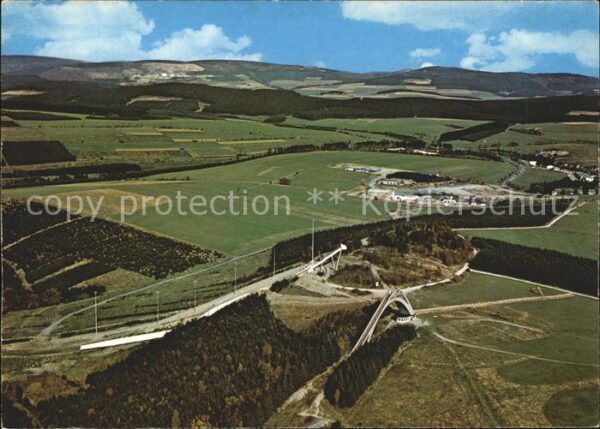 Winterberg Hochsauerland Fliegeraufnahme St Georg Schanze Matten