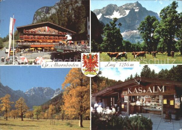Hinterriss Tirol Gr Ahornboden Eng Alpengasthof