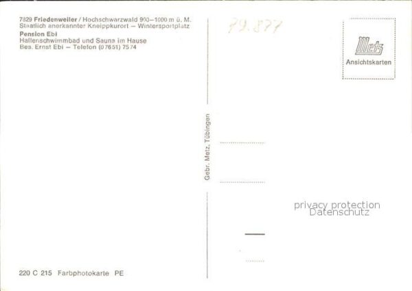 Friedenweiler Pension Ebi – Bild 2