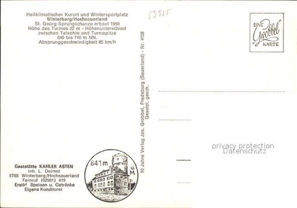 Winterberg Hochsauerland St Georg Sprungschanze – Bild 2