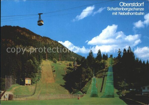 Oberstdorf Schattenbergschanze Nebelhornbahn