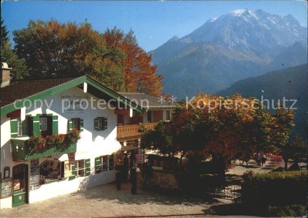 Ramsau Berchtesgaden Berggasthof Pension Zipfhäusl