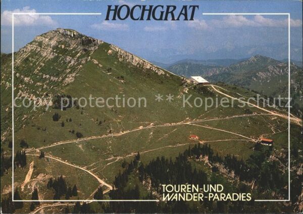 Hochgrat Fliegeraufnahme