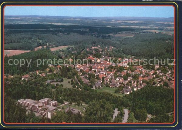 Koenigsfeld Schwarzwald Fliegeraufnahme