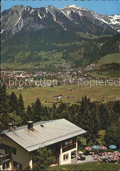 Oberstdorf Cafe Bergkristall Rubihorn Nebelhorn
