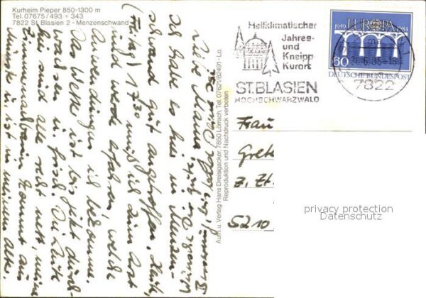 Menzenschwand Kurheim Pieper – Bild 2