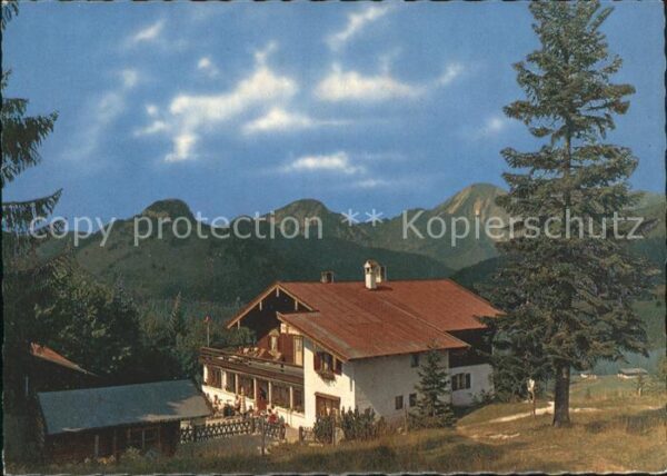 Reit Winkl Alpengasthof Hindenburghütte