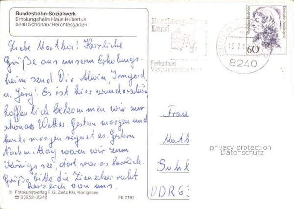 Schoenau Berchtesgaden Haus Hubertus – Bild 2
