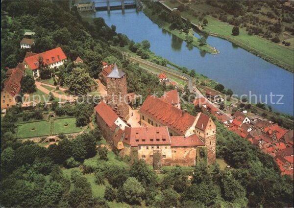 Rothenfels Unterfranken Burg Fliegeraufnahme
