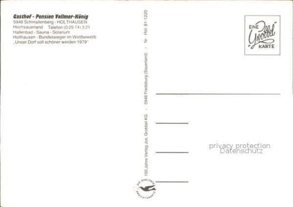 Schmallenberg Gasthof Pension Vollmer König – Bild 2