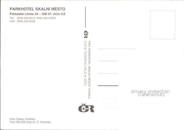 Jicin Parkhotel Skalni Mesto – Bild 2