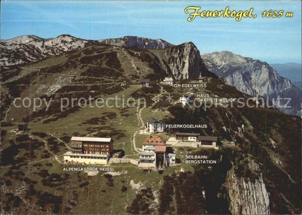 Feuerkogel Gasthof Heissl Bergstation Feuerkogelha