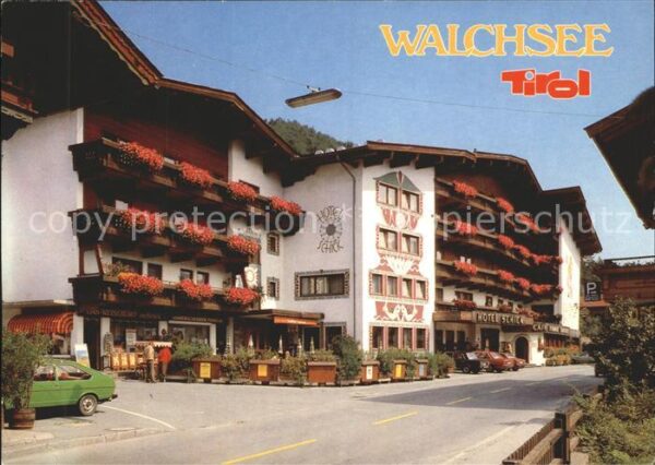 Walchsee Tirol Dorfpartie