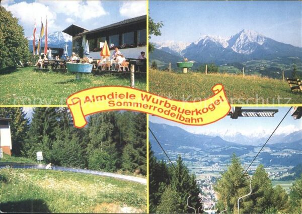 Windischgarsten Almdiele Wurbauerkogel Sommerrodelbahn