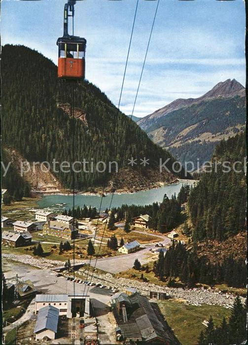 Stubachtal Tirol Seilbahn zum Weiß-See Enzingerboden