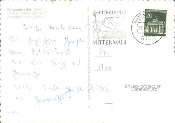 Karwendelbahn mit Mittenwald und Zugspitzgruppe – Bild 2
