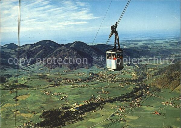 Ruhpolding Rauschbergbahn Seilbahn