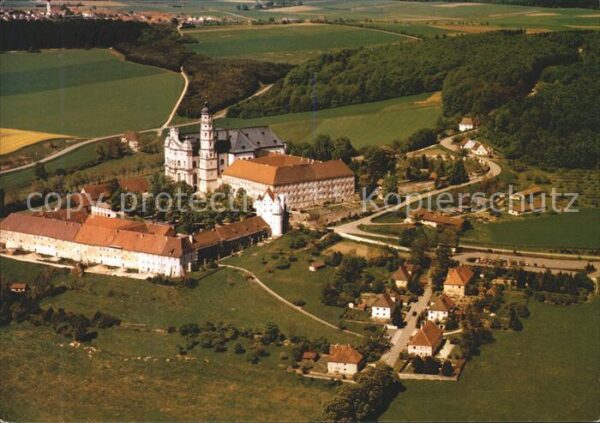 Neresheim Abtei Fliegeraufnahme