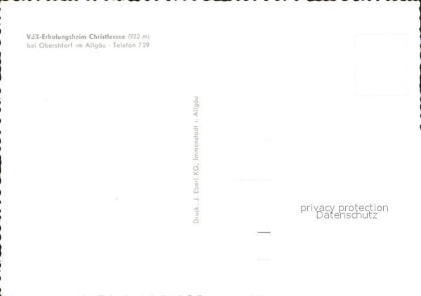 Oberstdorf Erholungsheim Christlessee – Bild 2