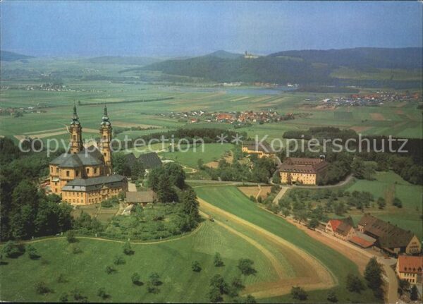 Maintal Fliegeraufnahme Basilika Vierzehnheilig