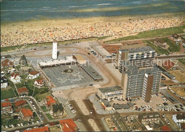 Noordwijk aan Zee  Fliegeraufnahme mit Strand