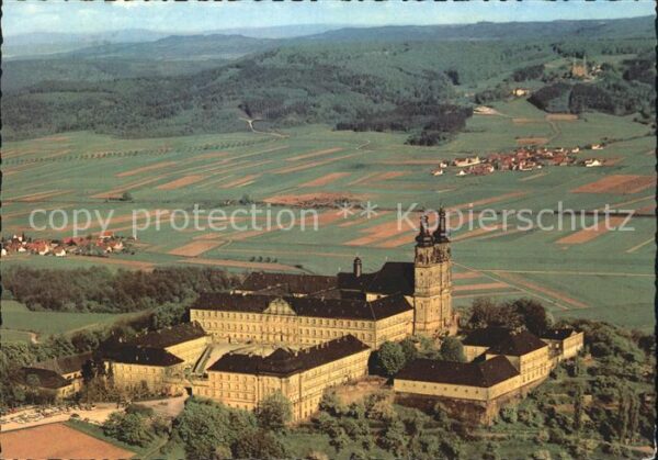 Bad Staffelstein Fliegeraufnahme Schloss Banz