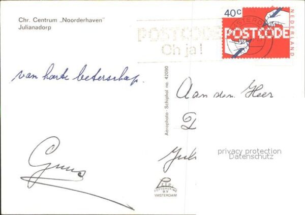 Julianadorp Fliegeraufnahme Chr. Centrum Noorderhav – Bild 2