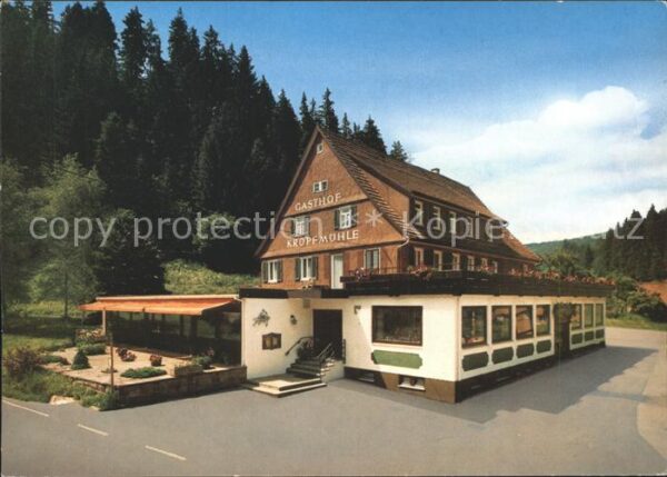 Seewald Gasthaus Kropfmühle