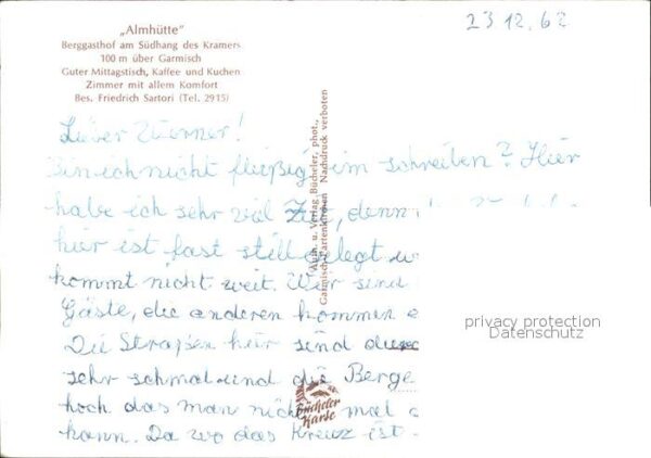 Garmisch-Partenkirchen Almhütte Kramers – Bild 2