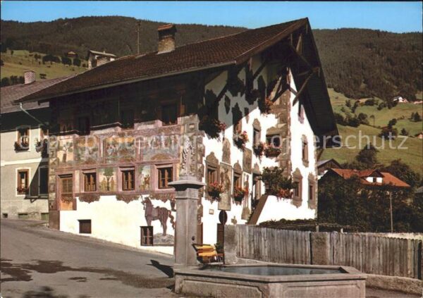 Wenns Pitztal Tirol altes Platzhaus