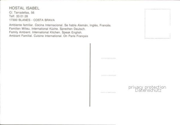 Blanes Hostal Isabel – Bild 2