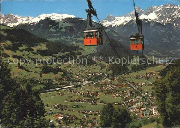 Tschagguns Vorarlberg Schruns Monfafoner Hochjochbahn