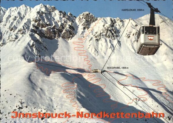 Innsbruck Nordkettenbahn Seegrube Skigebiet
