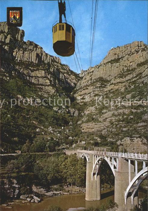 Montserrat Kloster Seilbahn Brücke