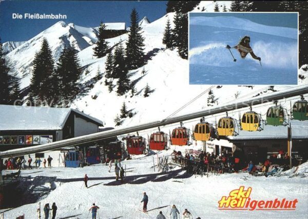 Heiligenblut Kaernten Freißalmbahn Mittelstation-Rossbach