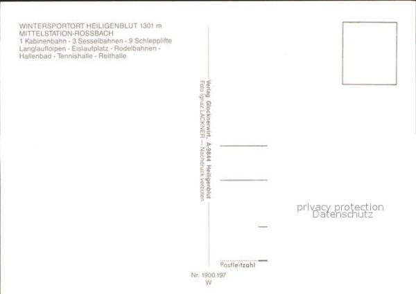 Heiligenblut Kaernten Freißalmbahn Mittelstation-Rossbach – Bild 2