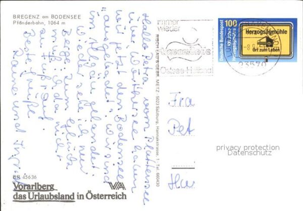 Bregenz Vorarlberg Pfänderbahn Bodensee – Bild 2
