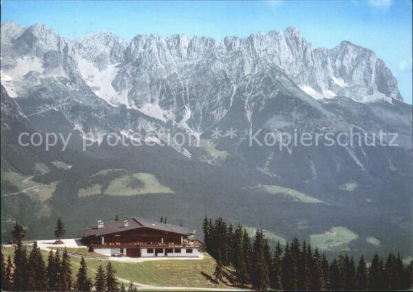 Scheffau Wilden Kaiser Bergrestaurant Brandstadel