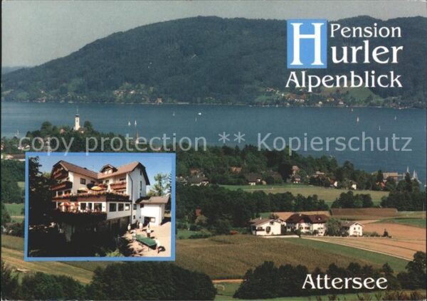 Attersee Pension Alpenblick Familie Hurler
