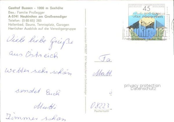 Neukirchen Grossvenediger Gasthof Buasen – Bild 2